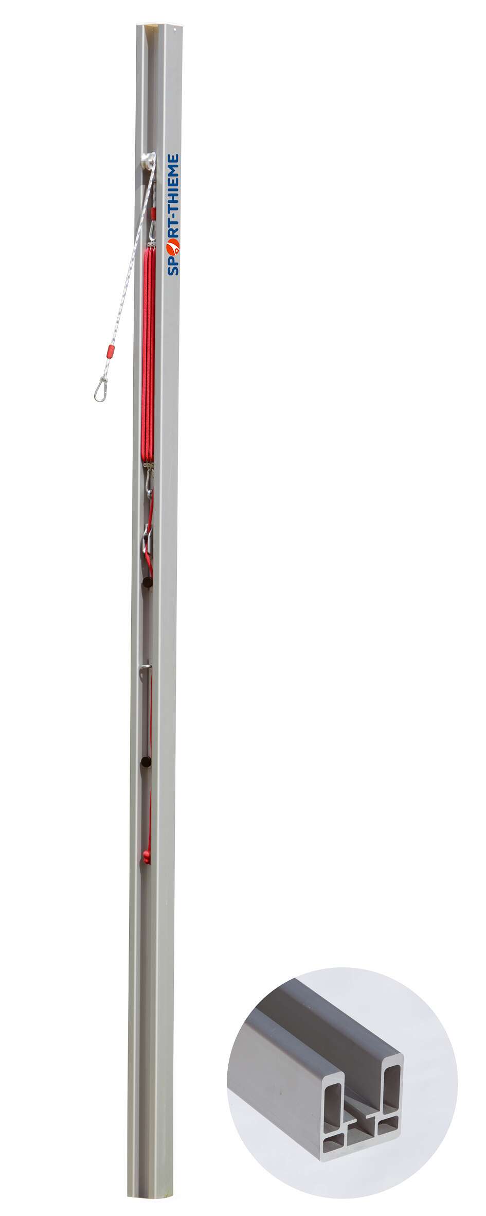 Sport-Thieme Volleyballpfosten 80x80 mm, DVV 2, Mit Flaschenzugsystem Unkategorisiert online kaufen