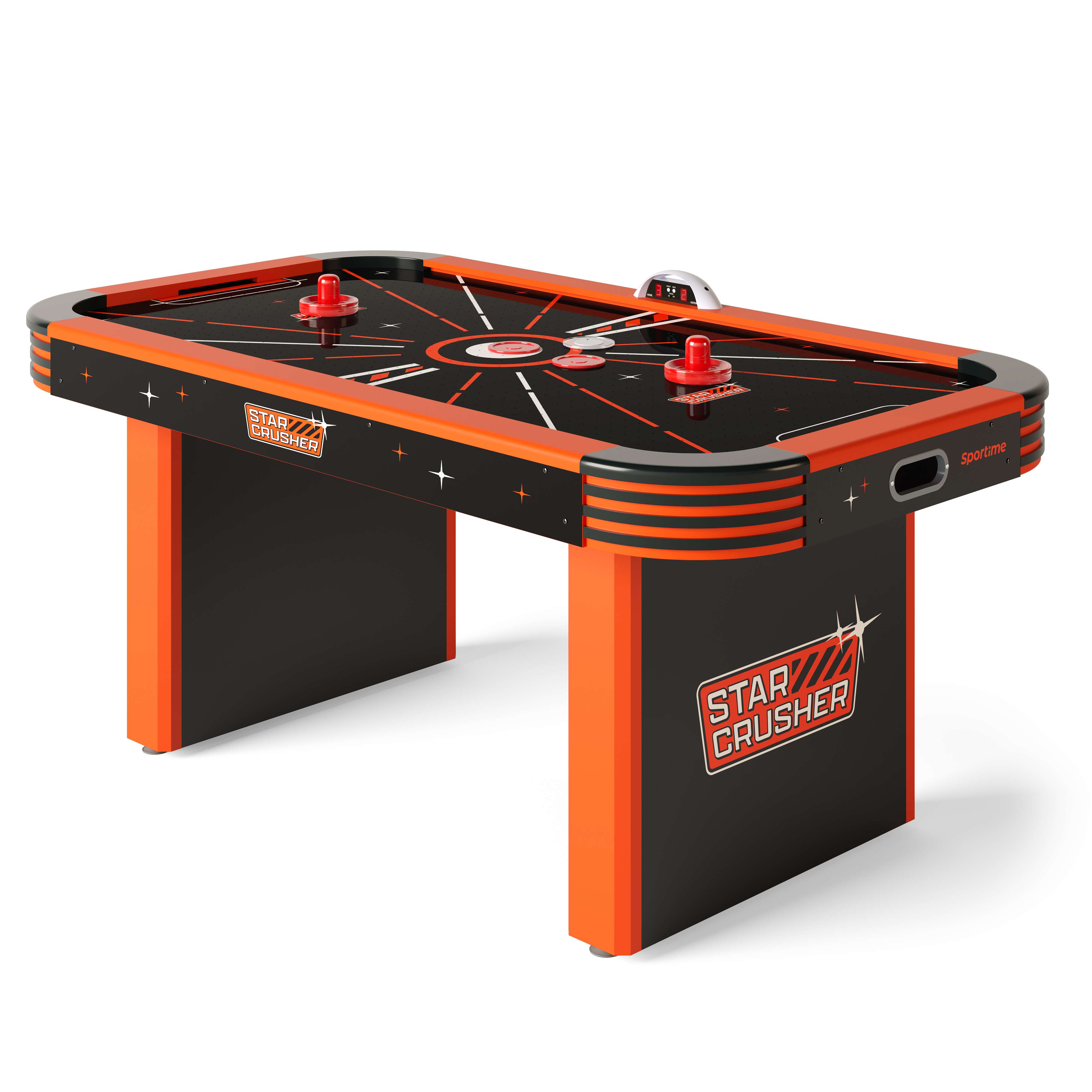 Sportime Airhockey-Tisch "LED", 6 ft, Star Crusher Orange Unkategorisiert online kaufen