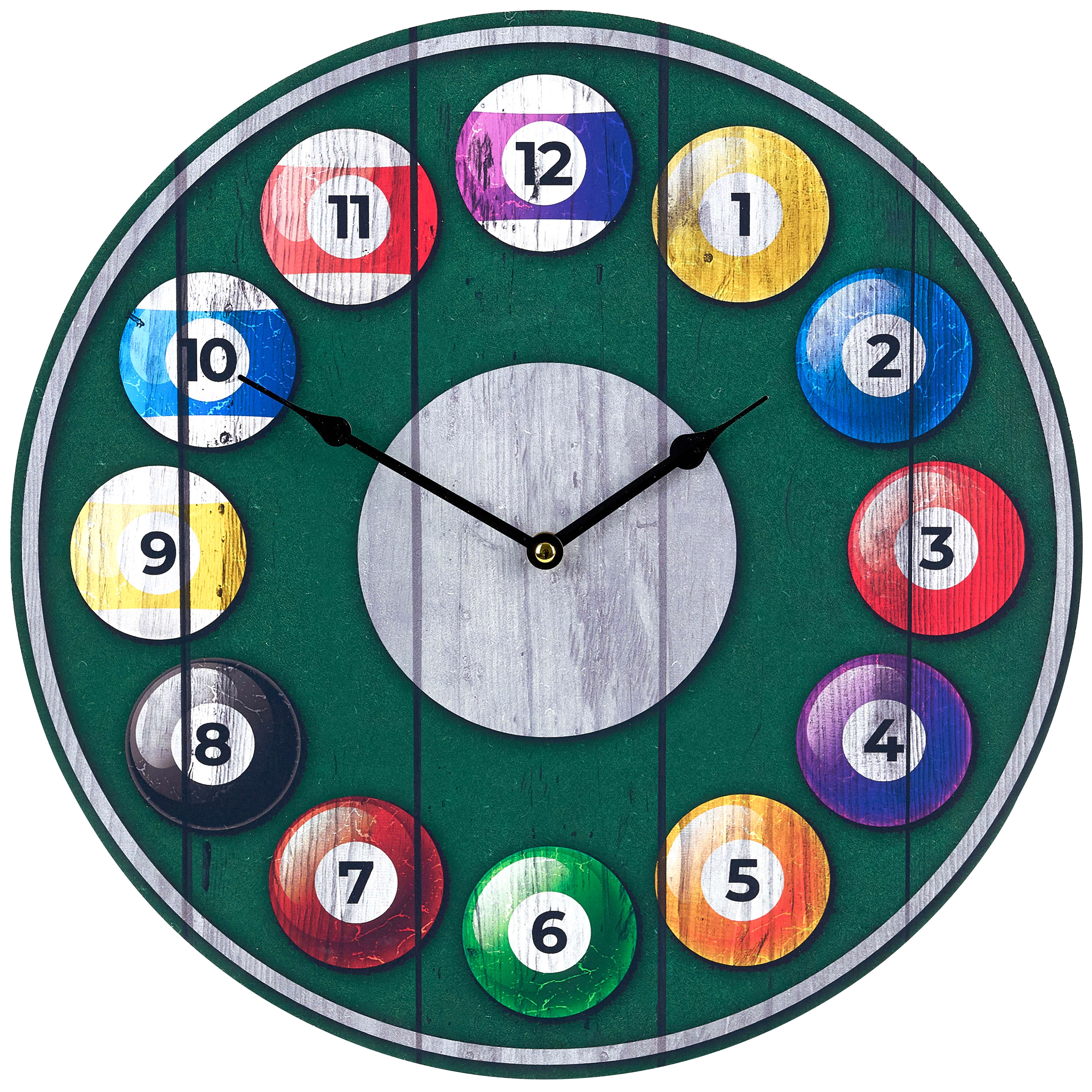 Sportime Quarz-Wanduhr, Billard Unkategorisiert online kaufen