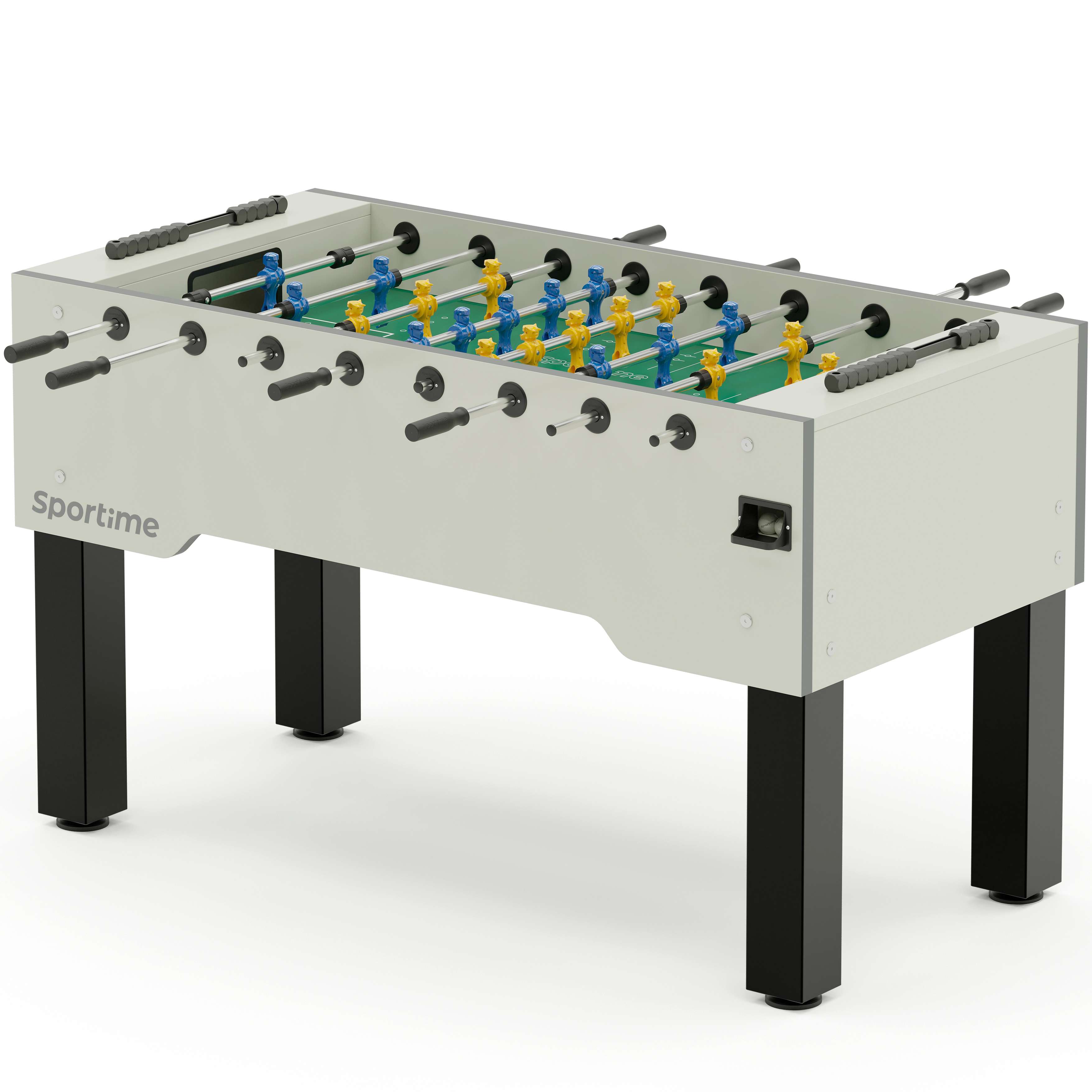 Sportime Tischkicker "Match", Blue Guardian vs. Yellow Dragon, Weiß, Spielfeld: Rasen-Grün Unkategorisiert online kaufen