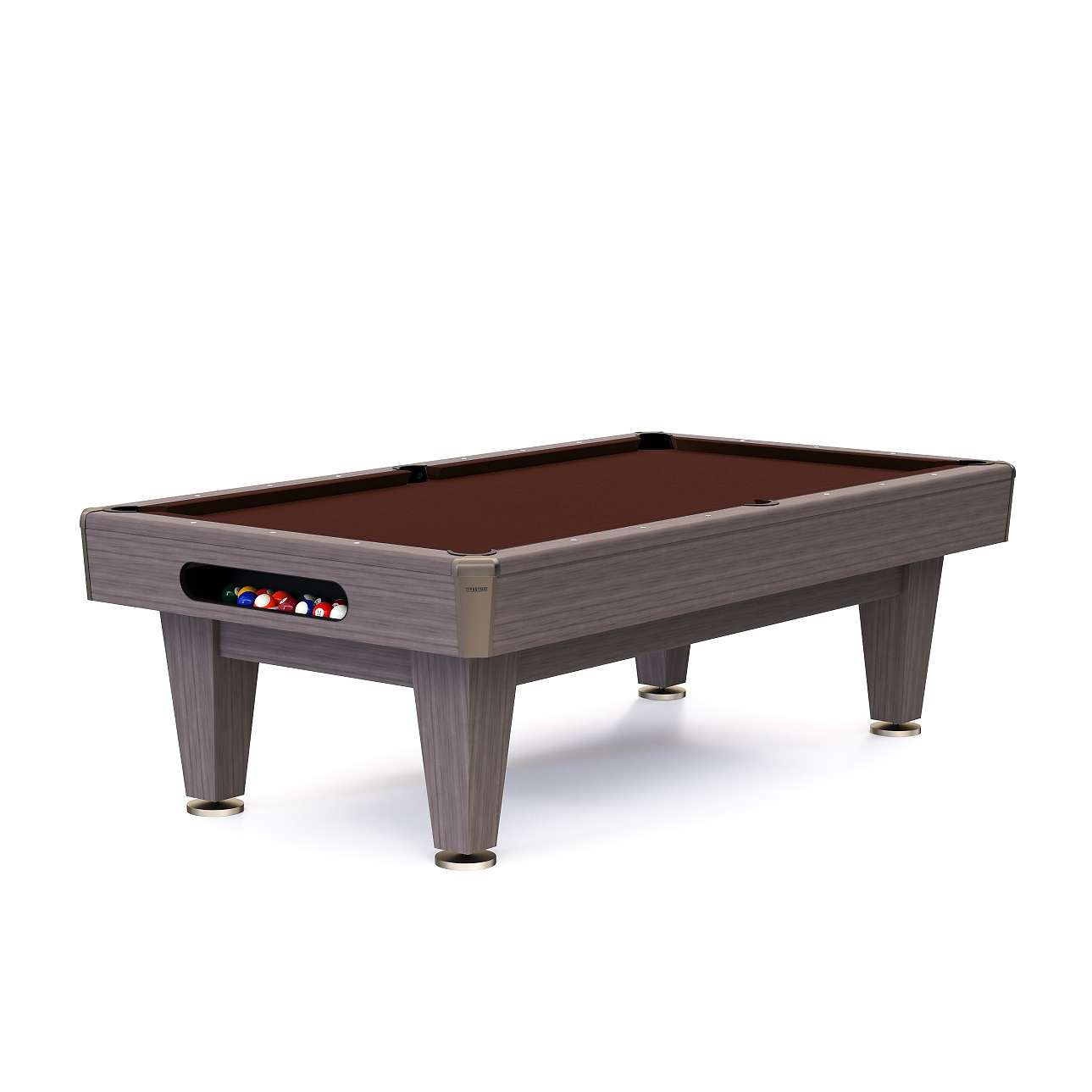 "Stradivari Billardtisch ""Nero"", Chocolate, Simonis 860, 8 ft (Spielfeld 224x112 cm)" Unkategorisiert online kaufen