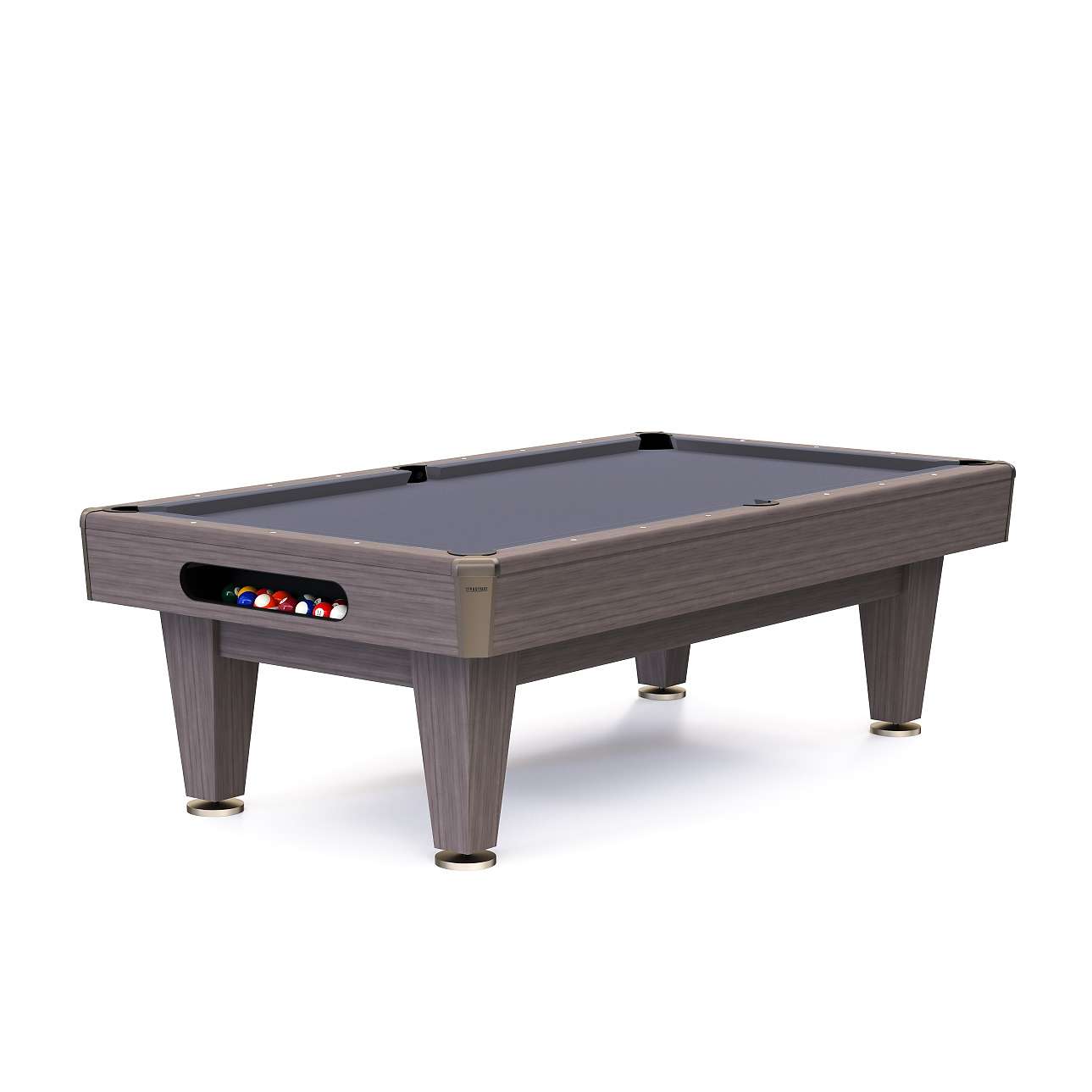 "Stradivari Billardtisch ""Nero"", Grey, Simonis 860, 8 ft (Spielfeld 224x112 cm)" Unkategorisiert online kaufen