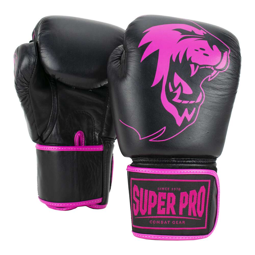 Super Pro Boxhandschuhe "Warrior", 6 oz., Schwarz-Weiß Unkategorisiert online kaufen