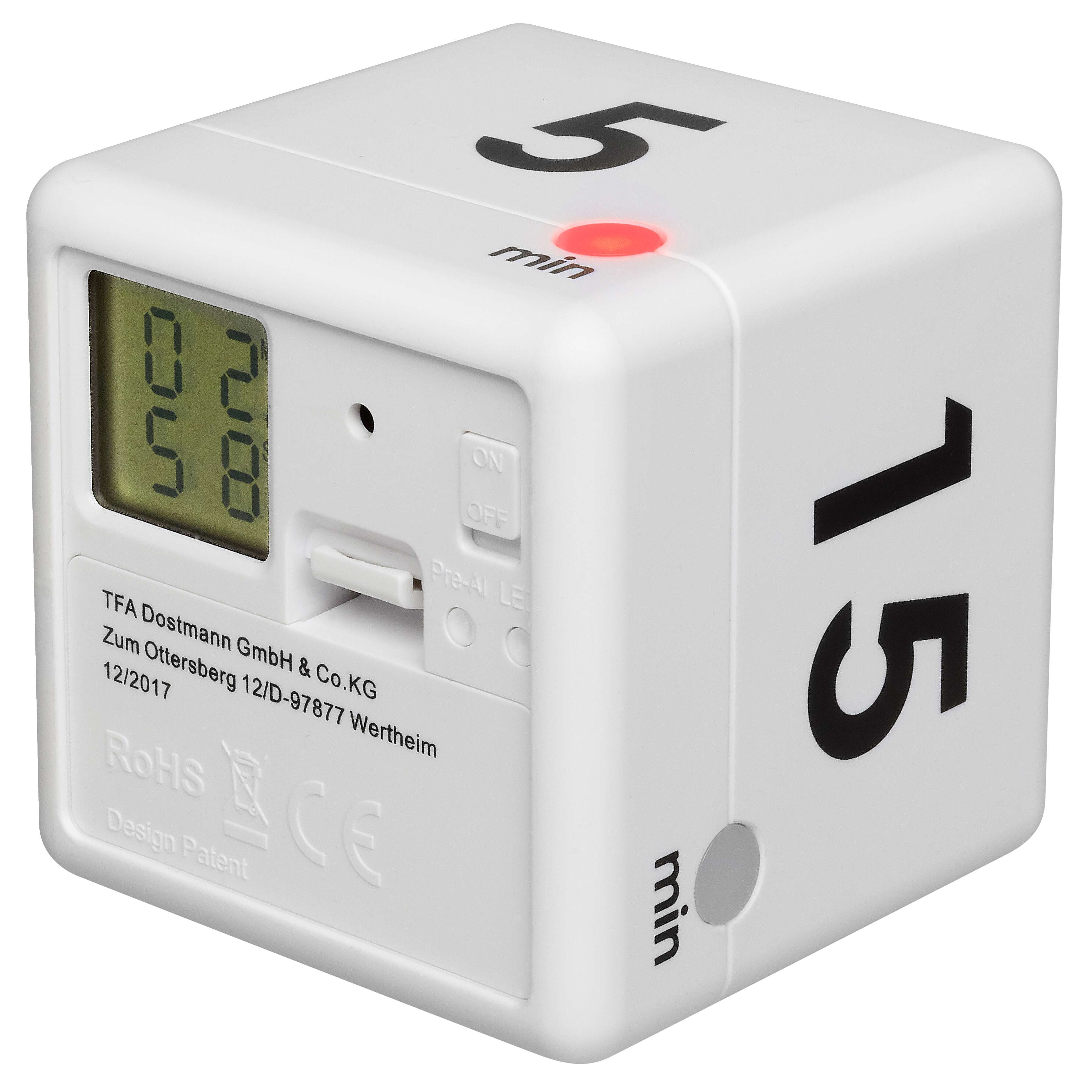 "TFA Timer ""Cube"", digital, Weiß" Unkategorisiert online kaufen "TFA Timer ""Cube"", digital, Weiß" Unkategorisiert online kaufen