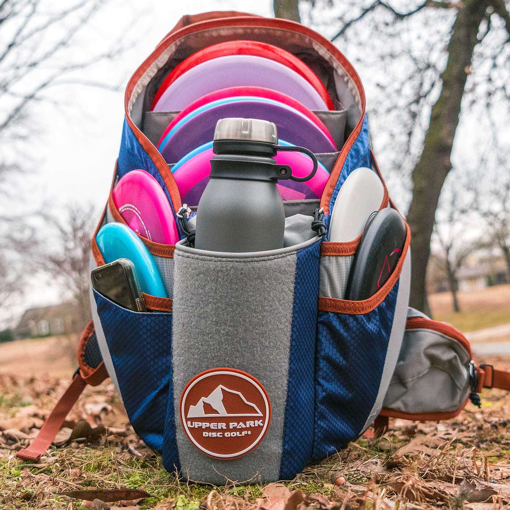 Upper Park Disc Golf Discgolf-Rucksack "The Shift", Ocean Blue Unkategorisiert online kaufen