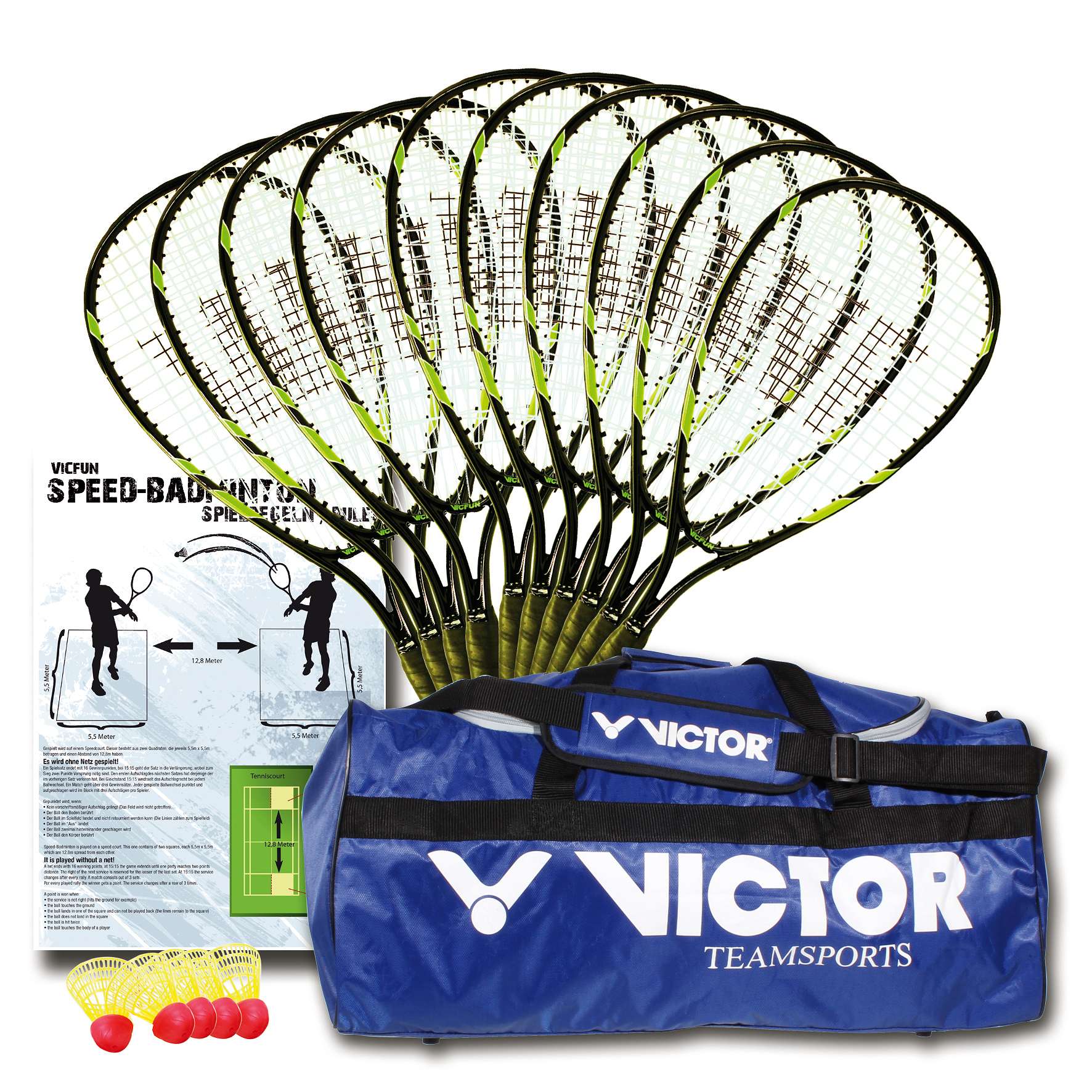 "Victor Crossminton-Set ""100""" Unkategorisiert online kaufen "Victor Crossminton-Set ""100""" Unkategorisiert online kaufen