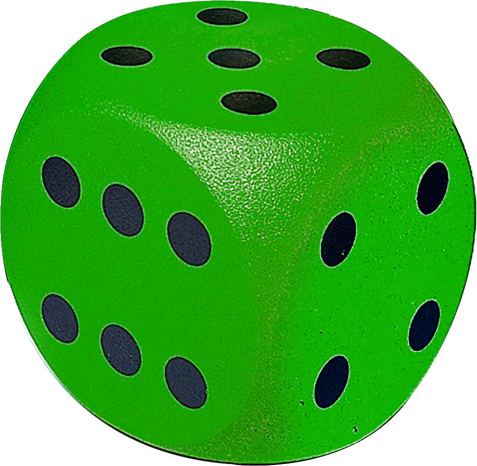 Volley Schaumstoffwürfel, Grün, 16 cm Unkategorisiert online kaufen