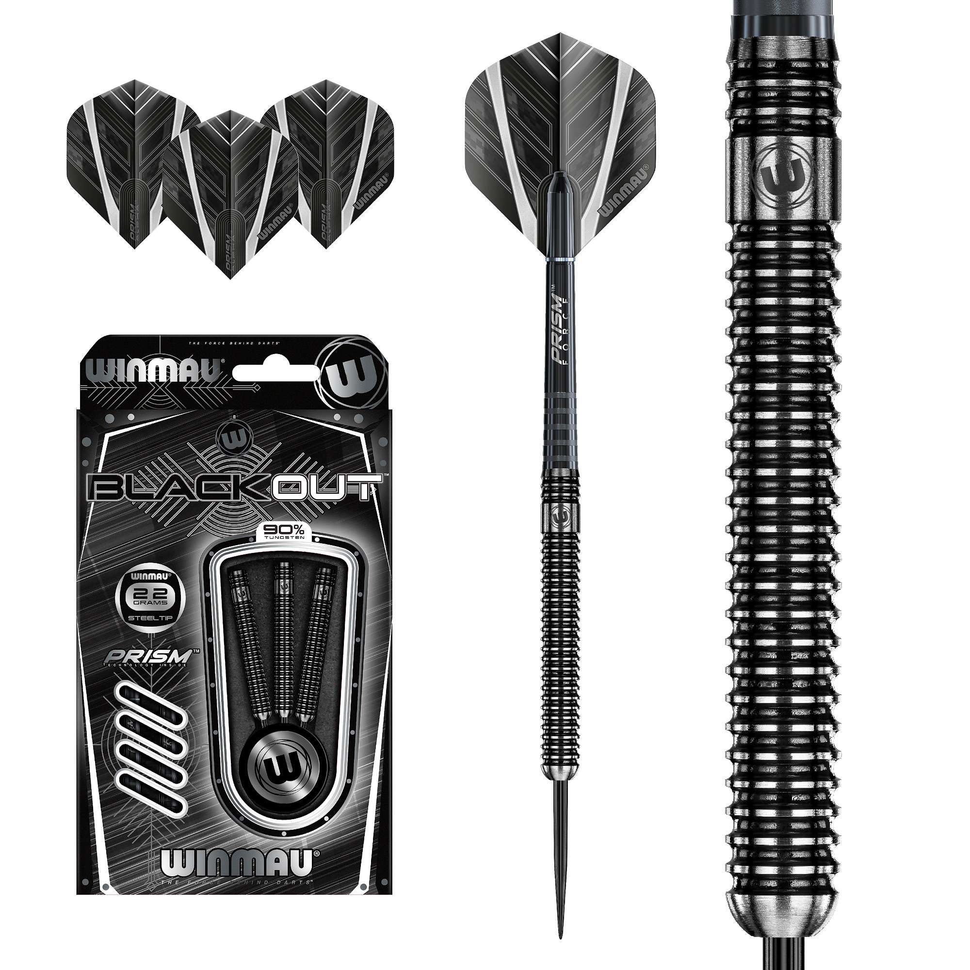 Winmau Steeldarts "Blackout", 22 g Unkategorisiert online kaufen