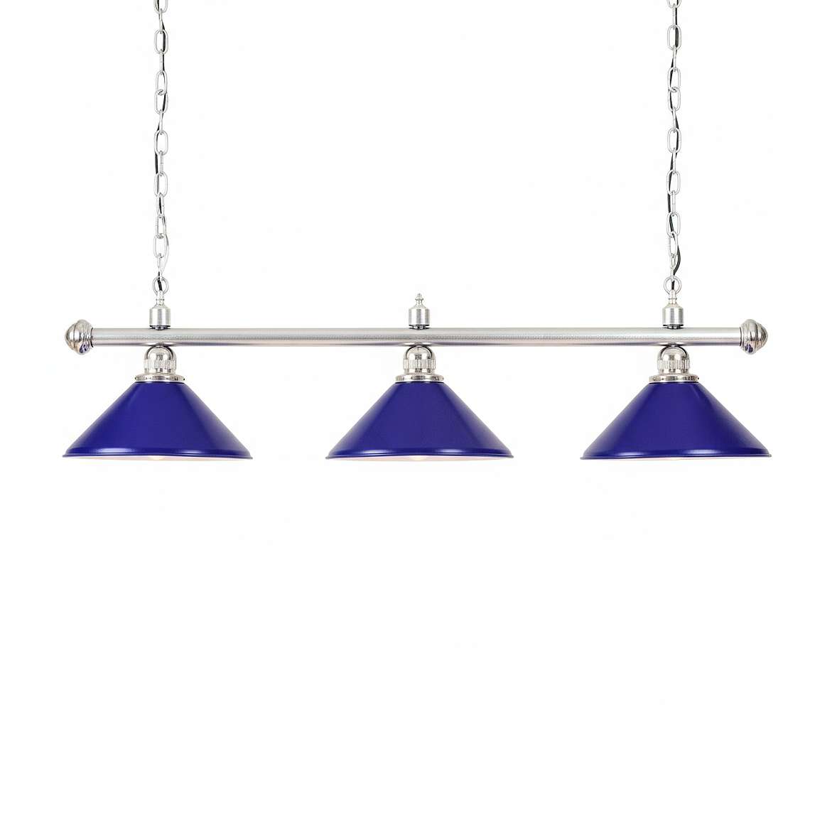 Winsport Billardlampe "London", Messing, Chromfarben, Blau Unkategorisiert online kaufen
