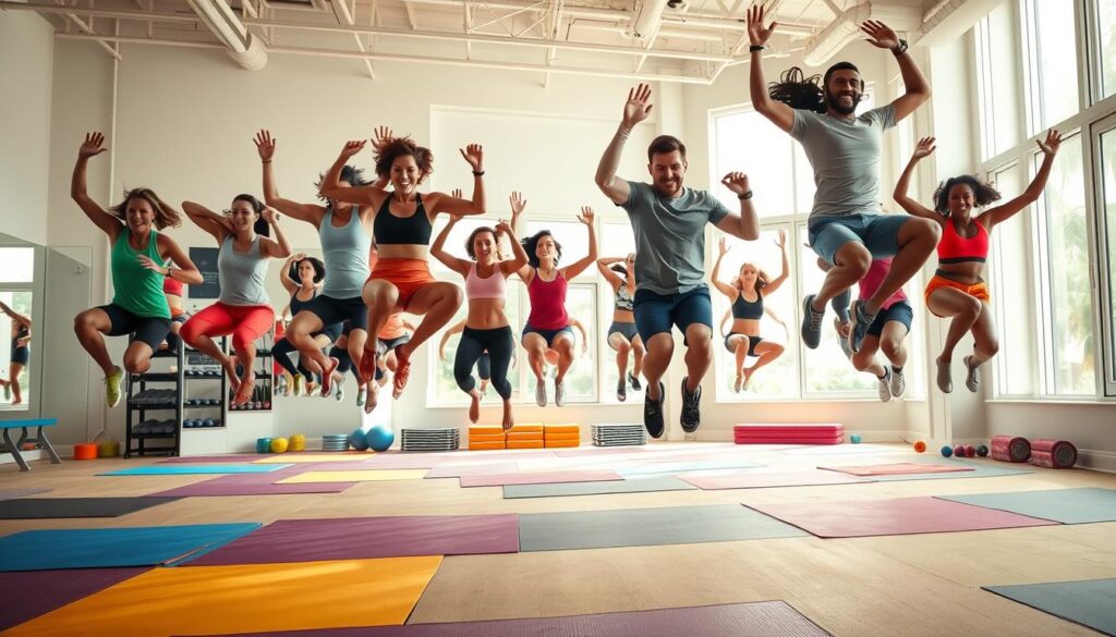 Jumping Fitness Explosivkraft Training