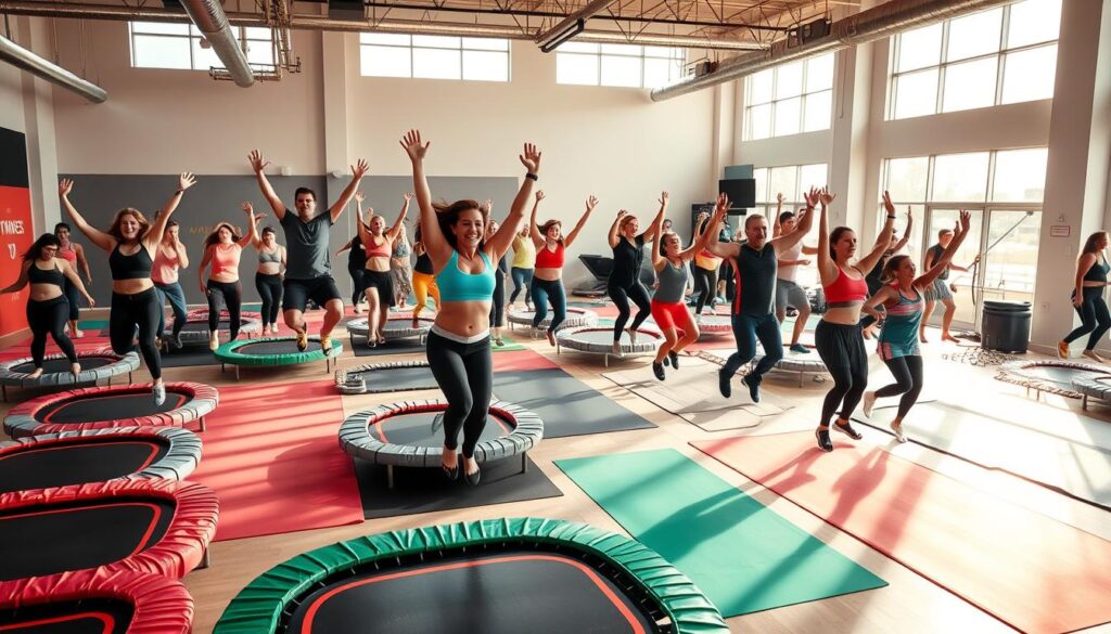 Jumping Fitness Ganzkörpertraining