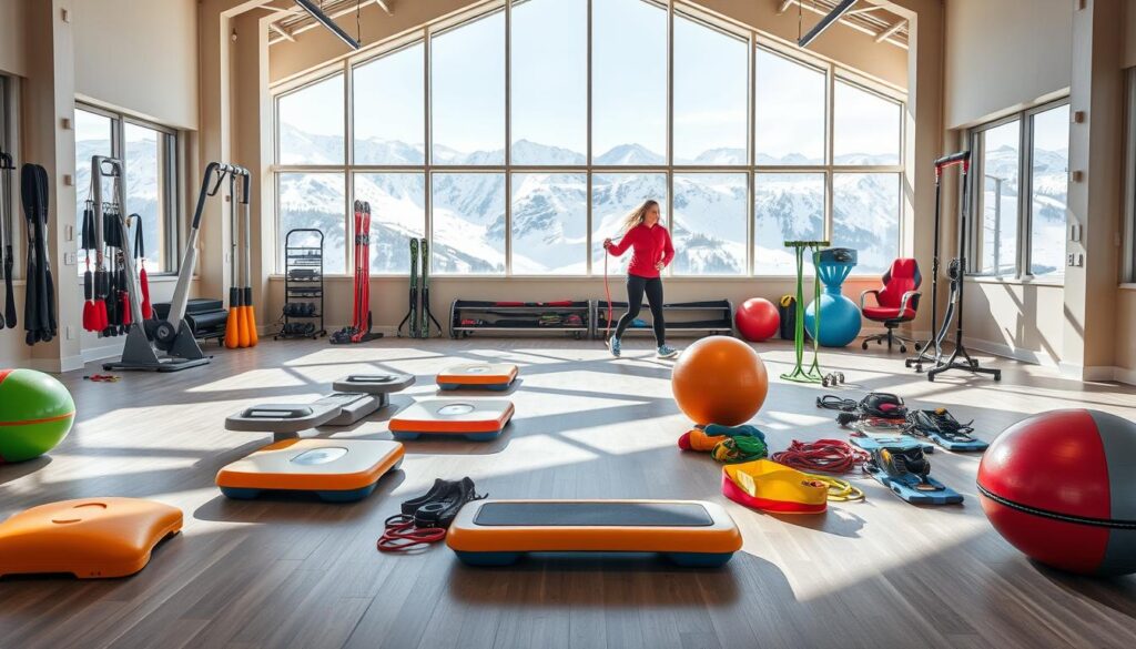 Skigymnastik Trainingsgeräte