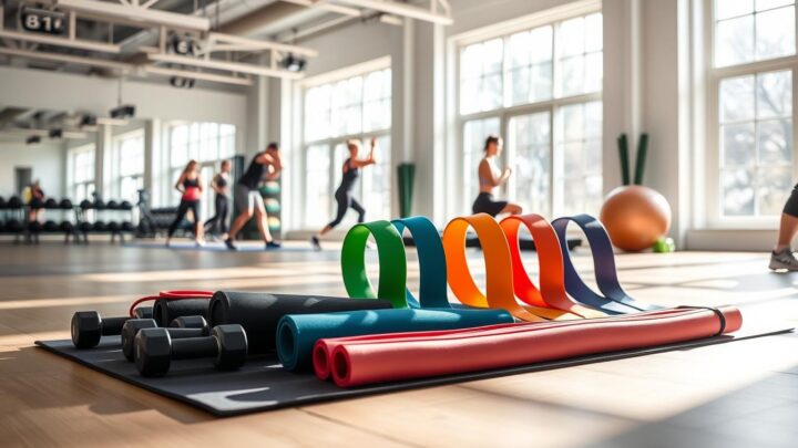 Fitness- und Widerstandsbänder für effektives Training