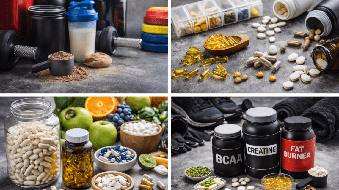 Auswahl an Supplements – Sinnvolle Unterstützung für deine Fitnessziele
